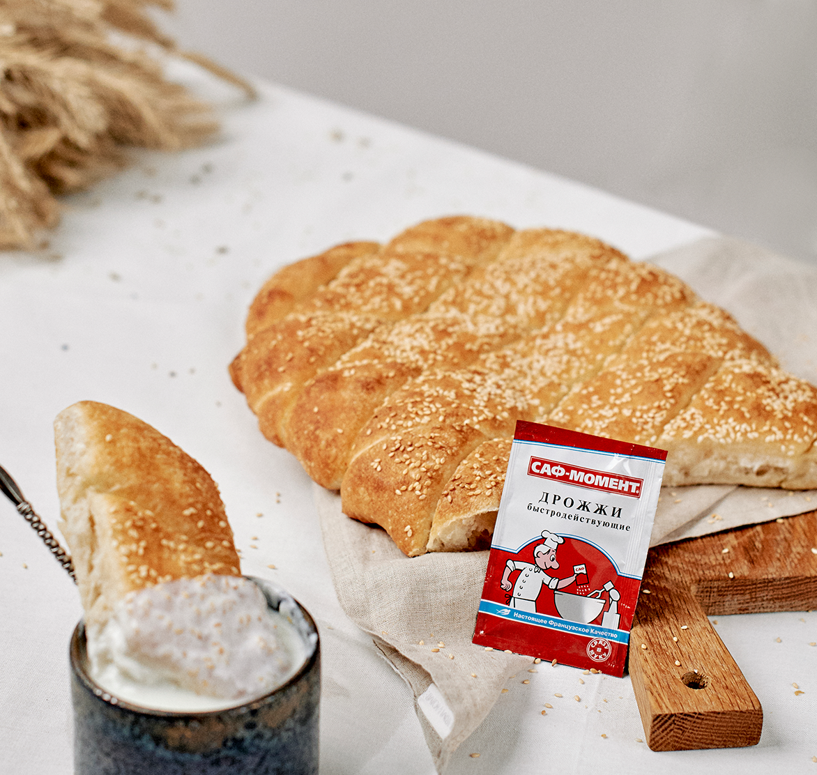 Сайт, контент, СММ, таргет для бренда дрожжей Саф-Момент